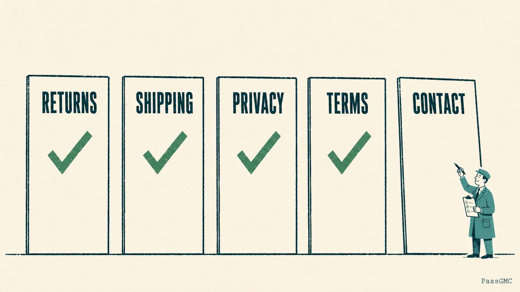 Google Merchant Center Policy Pages: The 5 Pages Your Shopify Store Needs (and What Each Must Say)